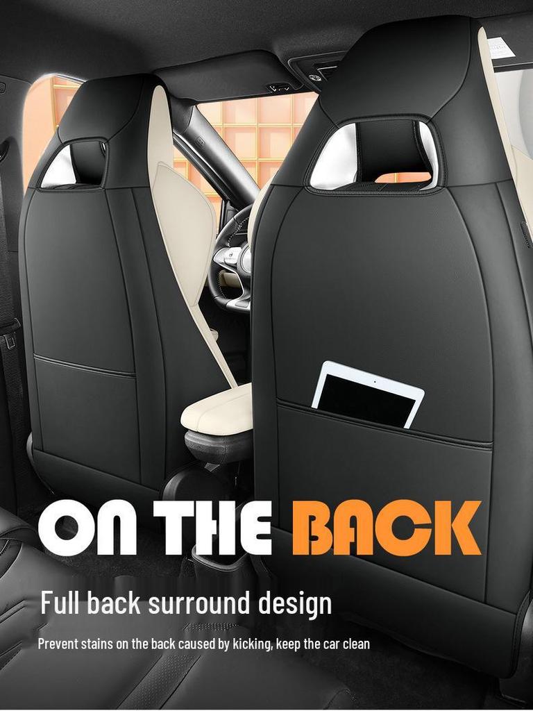 Custom Houndstooth Car Seat Cushions for BYD Seagull, 25-Year Design