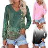 Womens Blouses Casual Tops Fashion Long Sleeve Top