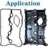 22441-2GGB0 VS50892 Engine Valve Cover Gasket Set For 2015- Hyundai Sonata Santa Fe,Kia Sorento Optima 2.0 2.4L,2015 2016 2017 2018   15 16 17 18 19