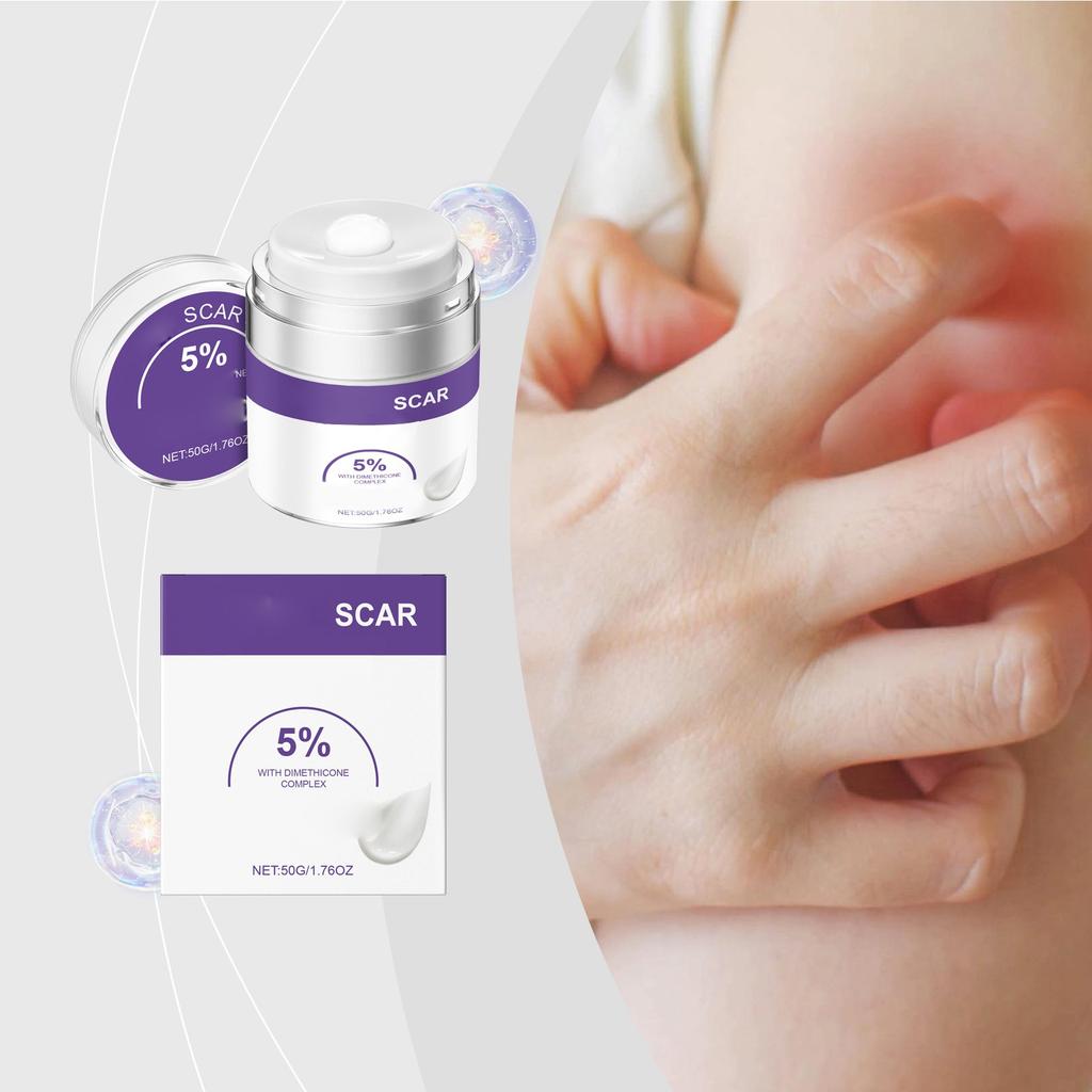 Herbal Soothing Cream Stimulates Collagen Production To Reduce All Types Of And Improve Skin Texture