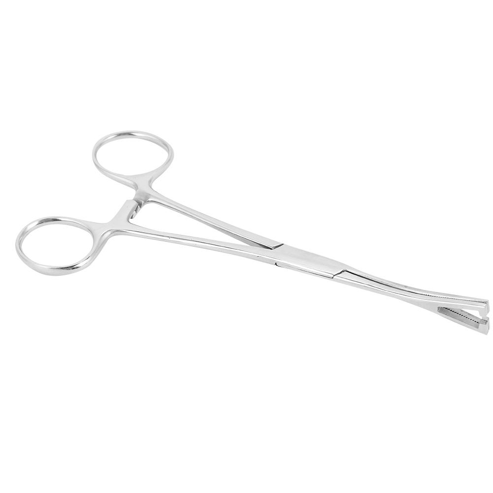 Body Piercing Pliers Tool Ear Lip Navel Nose Tongue Septum Sponge Forceps Clamp