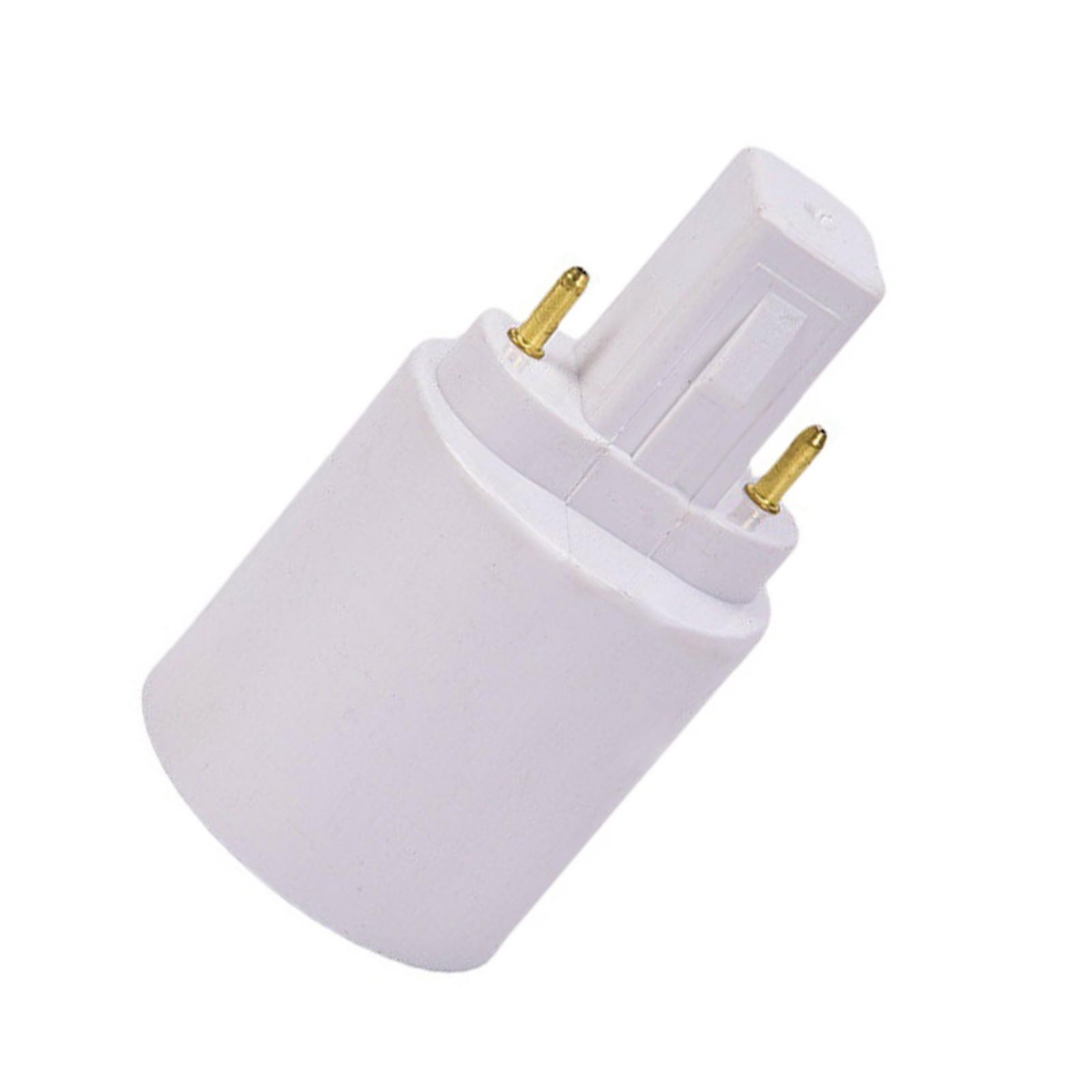 

Pack of 5 G23 to E26/E27 Bulb Socket Converters for Home Office Lighting Adjustable Angle Copper Cores Lamp Adapter