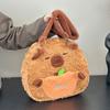 Penguin Capybara Plush Backpack Cartoon Animal Cartoon Capybara Bag  Couple