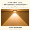 LED Closet Lights Wireless Motion Sensor Puck Light with Remote Control, Rechargeable Dimmable Under Cabinet Indoor Lighting