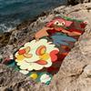 C-charlotte Cute Cartoon Towel Beach Quick Dry Soft Pool Towels Gift for Travel Gym Shower Camping Sports