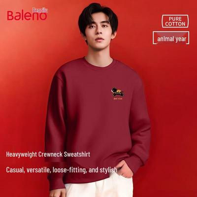Baleno Men's JPB Horse Logo Crew Neck Sweatshirt
