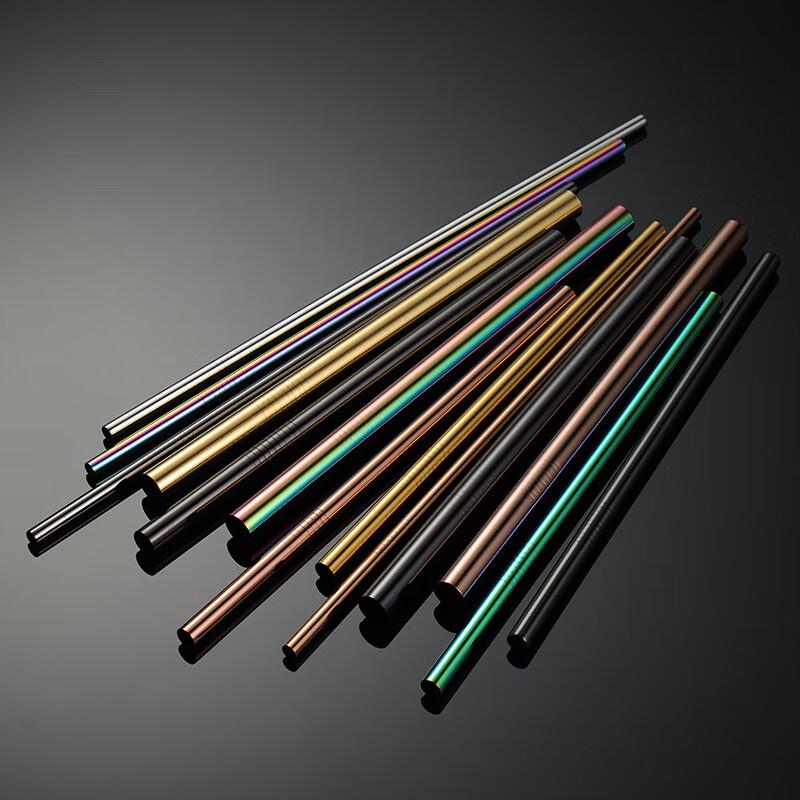 

ZISIZ Natural Straight Drinking Straws