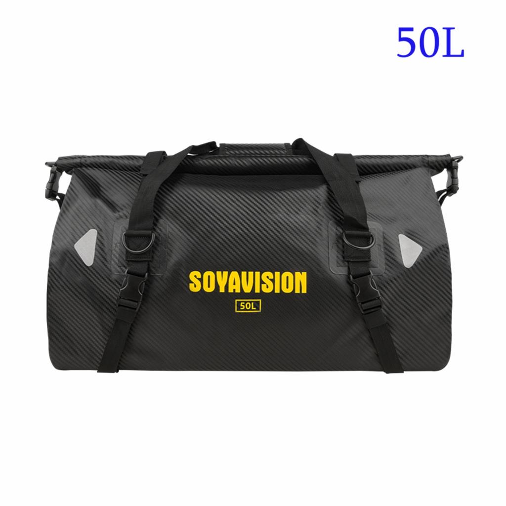 Wasserdichte Motorrad-Hecktasche Reise Outdoor Trockene Gepäckrolle Packtasche 20 /40/66 Motorrad-Gepäckrucksack Motorrad-Sitzbanktasche