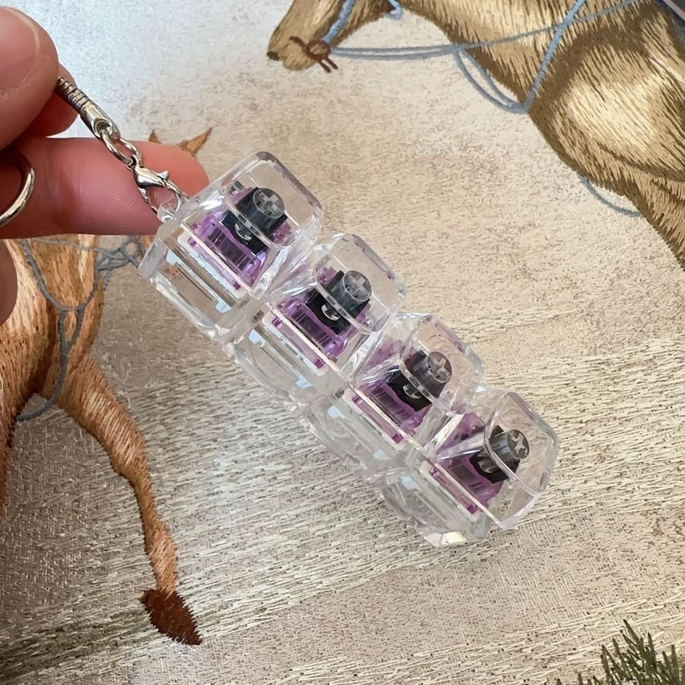 Tastenkappe Finger Tastaturkappe DIY Tastatur Quetschspielzeug Neuer Fidget Schlüsselanhänger Erwachsener