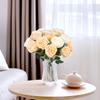 European Rose Simulation: Realistic Wedding & Decorative Bouquets