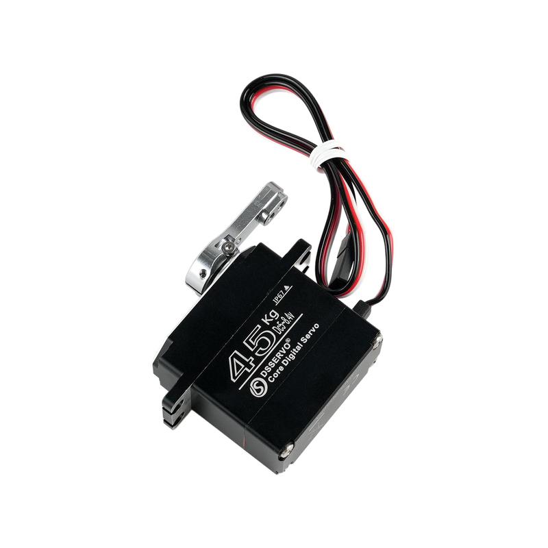 DSservo DS3345 45KG Aluminum Alloy Case IP67 Waterproof Core Digital Metal Gear Servos for 1/8 1/10 RC Crawler Car Boat Truck