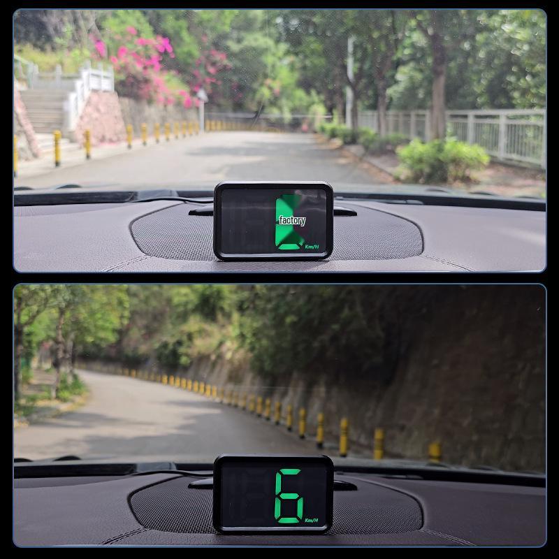 High-Definition Car HUD GPS Speedometer for Electric Cars and Minivans