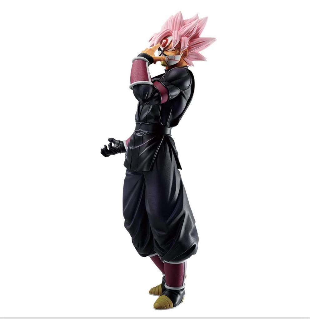 Banpresto Ichiban Kuji Dragon Ball Super Dragonball Heroes 3rd Mission D Prize Red Masked Saiyan (Super Saiyan Rosé) Figure, 1 Type