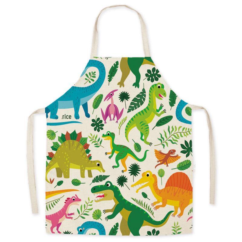 Logo Printed Kitchen & Catering Apron for Supermarkets and Milk Tea Shops