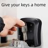 4 Digit Combination Key Storage Box Password Security Code Metal Construction Key Safe Box Waterproof Design