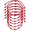 Woven Diamond Knot Couple's Men's and Women's Adjustable Destiny Year Hand Rope Red Rope Bracelet Handmade DIY Material