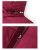 Chinese Mom's Winter Jacket: Thickened Fleece-Lined Coat for Middle-Aged & Elderly Women, 2025 Warm Cotton Outerwear