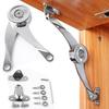 Hydraulic Randomly Stop Hinges Furniture Adjustable Cabinet Support Rods Stop Spring Hardware Lift Up Flap Stay Door Hinge