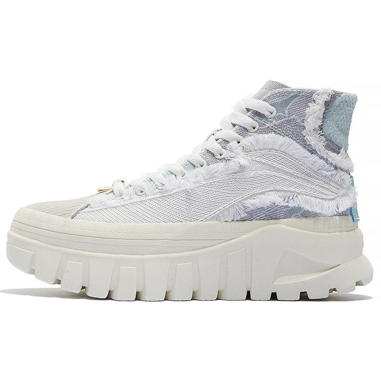 (WMNS) Li-Ning Wave Boot Grey Blue Women s AZGS090-2 EU 35⅔