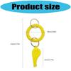 12pack Durability Colorful Whistle Sports Coaching Gear Nontoxic Plastic Whistle for Teams School Activity