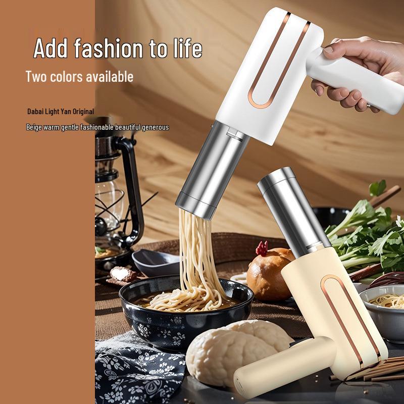 Portable Wireless Electric Noodle Maker: Compact, Fully Automatic Outdoor Pressing Machine