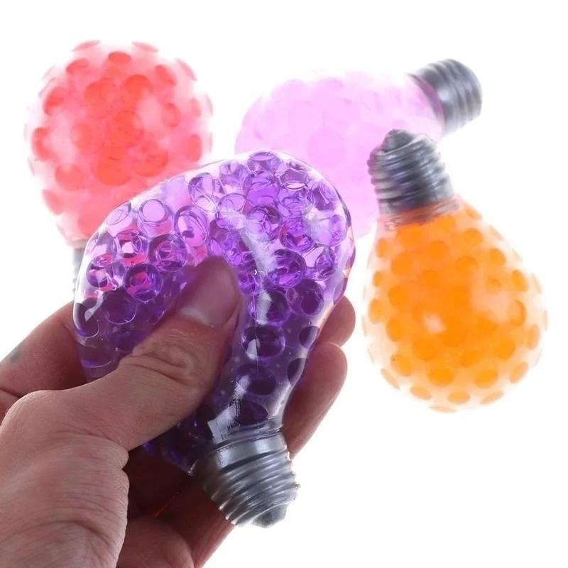 Adult Venting Grapes Anti Stress Face Reliever Bulb Ball Autism Mood Squeeze Relief Healthy Toy Vent Toy Extruded Discoloration