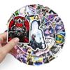 50 Waterproof Cyberpunk 2077 Stickers: Perfect for Water Bottles, Suitcases, Phone Cases, and Laptops