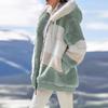 2025 Women's Autumn and Winter Loose Plush Multi-Color Hooded Jacket: Hot New Style.