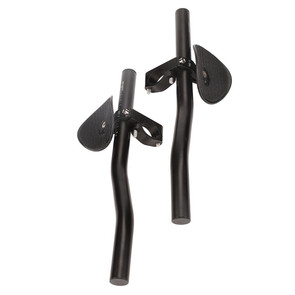 2PCS Bike Aero Bars Mountain Bike Rest Handlebar Aluminum Alloy Road Bike TT Handle