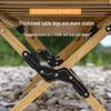 OEING Portable Aluminum Alloy Folding Camping Table