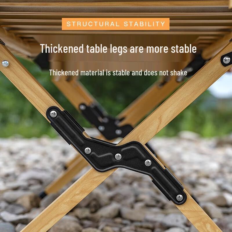 OEING Portable Aluminum Alloy Folding Camping Table