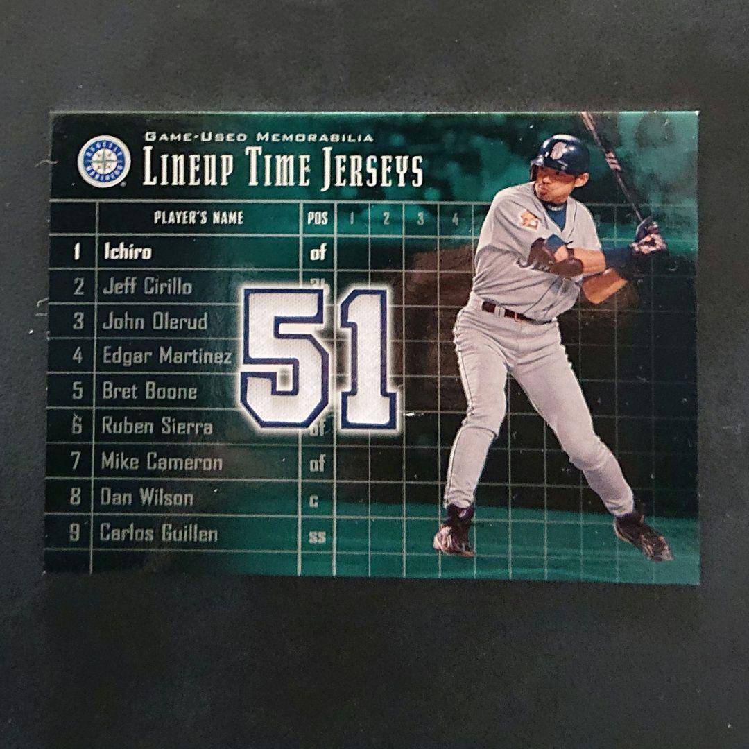 2002 UPPER DECKIchiro/Seattle Mariners/Jersey Card