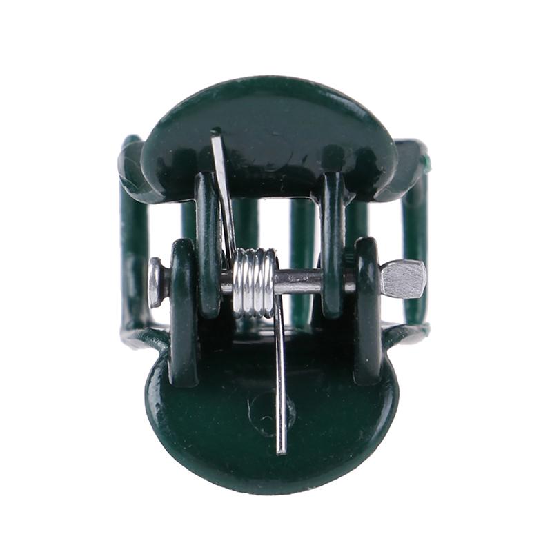 100Pcs/Bag Garden Plant Support Clips Flower Orchid Stem Clips For Vine Support