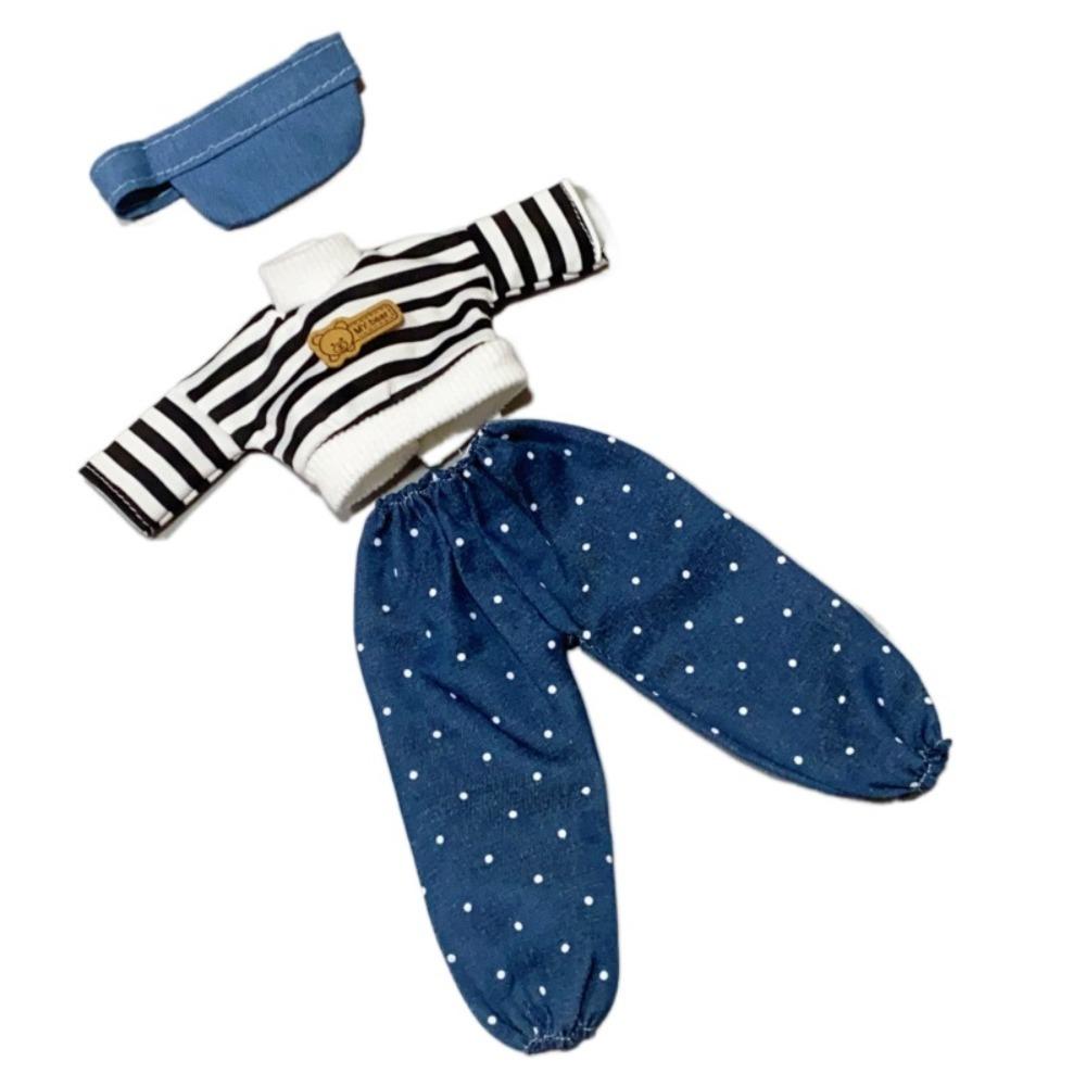 DIY BJD Doll Clothes Handmade Doll Princess Dress Fashion Doll Dress Up  Cotton Doll