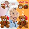 Bell Christmas Bear Teddy Bear Doll Plush Toy Cute Bear Doll Christmas Gift