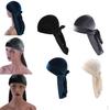 Unisex Velvet Bandana Headwear Silk Pirate Cap Wrap Hat Pack Of 4