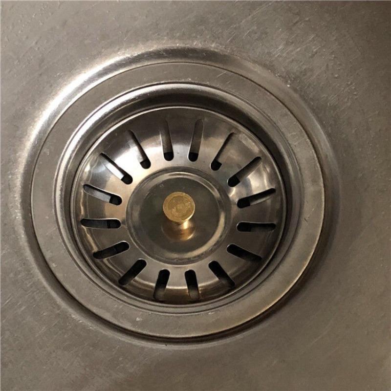 4PCS Kitchen Sink Strainer Stopper Waste Plug Sink Filter Filtre Sink Strainer Anti-clogging Filter Floor Drain Sink Filter Plug