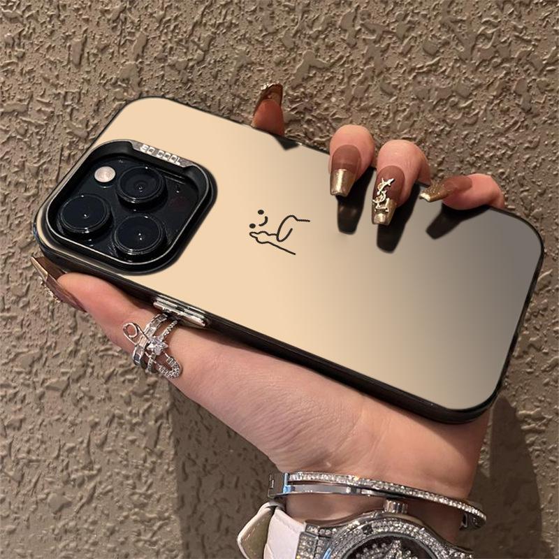 Unique and Quirky Phone Case for iPhone 12 Pro Max/13/14/15/16/17 Silver