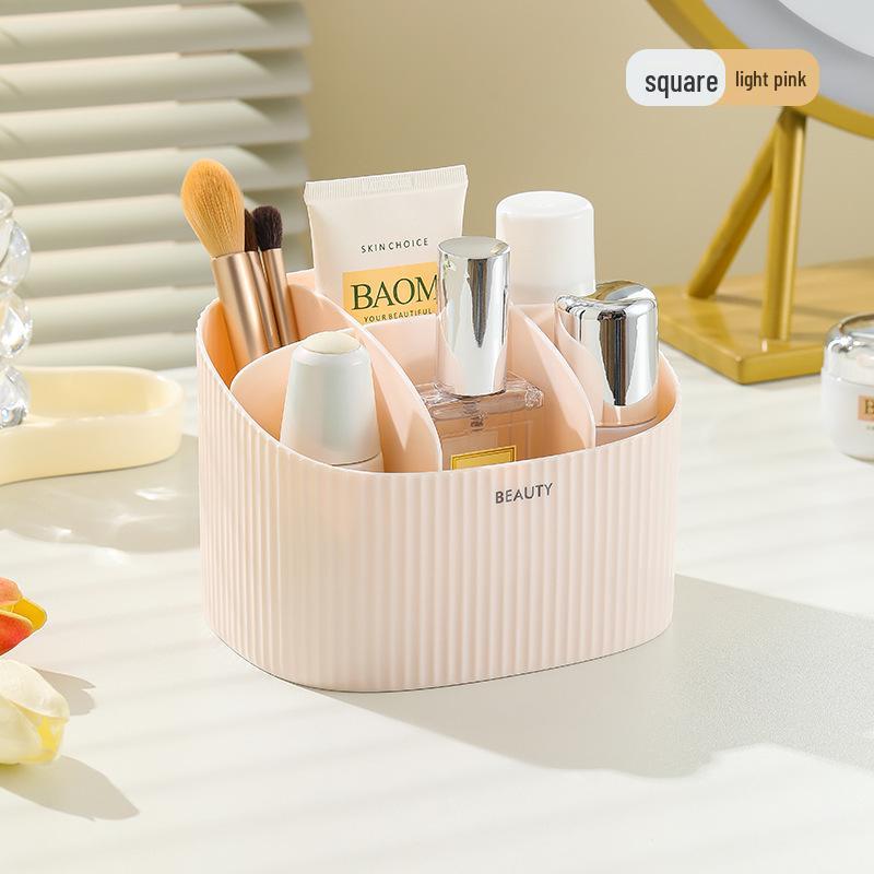 Creative Skincare & Jewelry Organizer with Desktop Storage for Cosmetics & Stationery