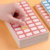 50 Sheets Writeable Labels Sticker Small Blank Sticker for Envelopes File Folders Jars Boxes School Office Kitchen