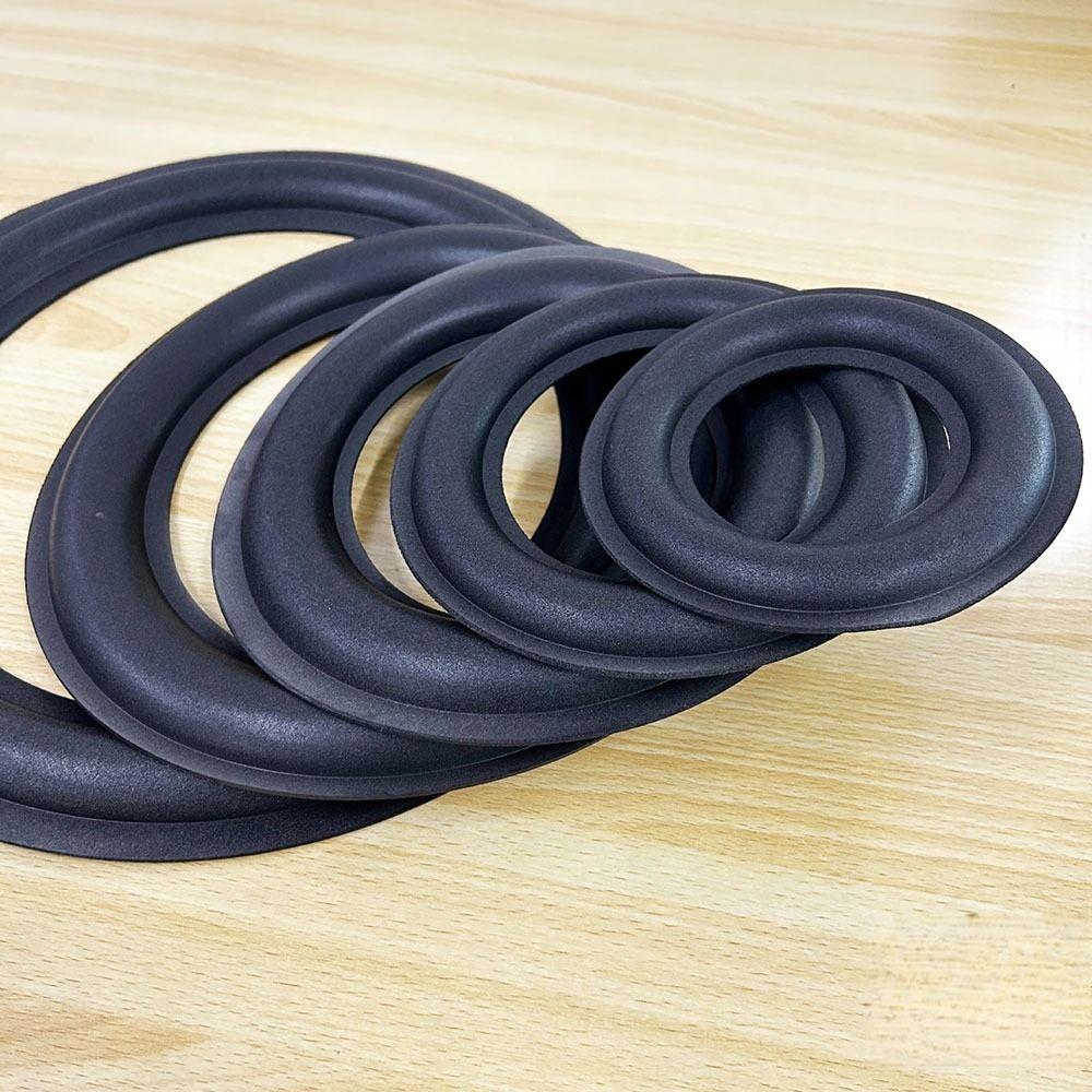 Round Shape Speaker Edge Surround Flexible Speaker Repair Ring  Woofer Replacement