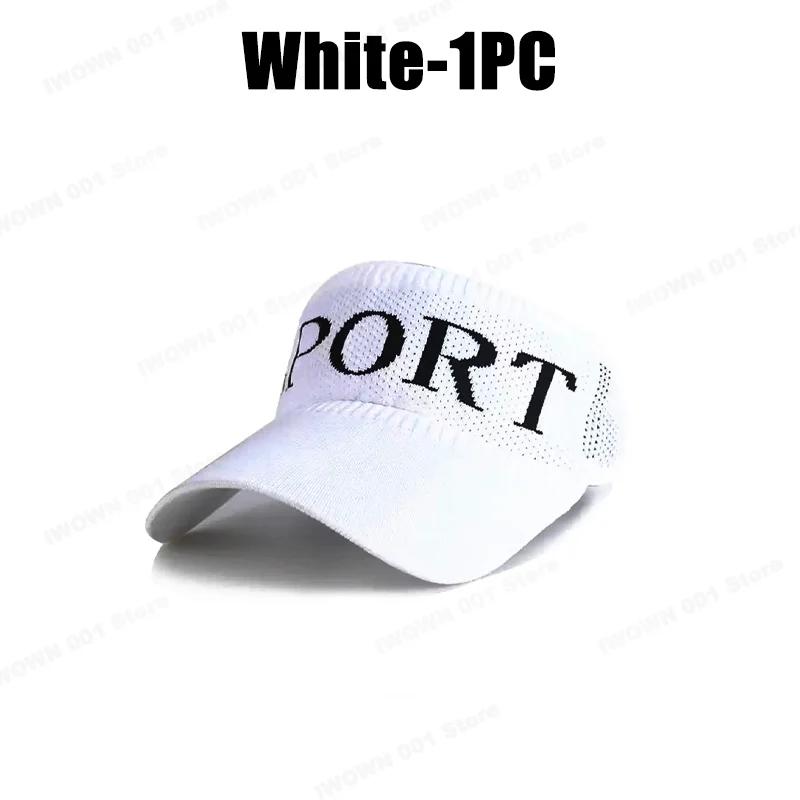 Summer Women Sun Visor UV Protection Cycling Baseball Cap Golf Seaside Breathable Tennis Lady Jogging Empty Top Hat Outdoor