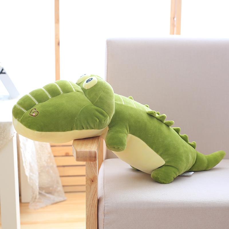 65-100Cm Lifelike Crocodile Plushy Items Padded Huggable Critters Plushie Bolster Headrest Figure Livingspace Adornment Present For Tots