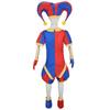 Magický virtuální cirkus Postava Pomni Cosplay Kostým Kompletní sada overalu S kloboukem Kryty na boty Rukavice Pro Halloweenské téma