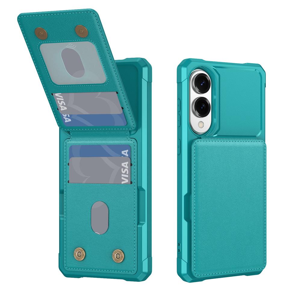 

Чехол-кошелек с держателем для карт и слотом для телефона для Galaxy S25 Edge S24 FE S23 Ultra S22 S21 Plus A56 A36 A26 A16 A06 A55 A35 A25 A15 5G Galaxy A565G