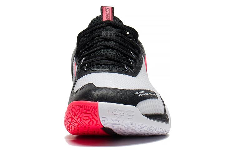Li Ning Saga SE Textile, Synthetic Leather Cushioning Slip Resistant Abrasion Resistant Breathable Low top AYZS014-1