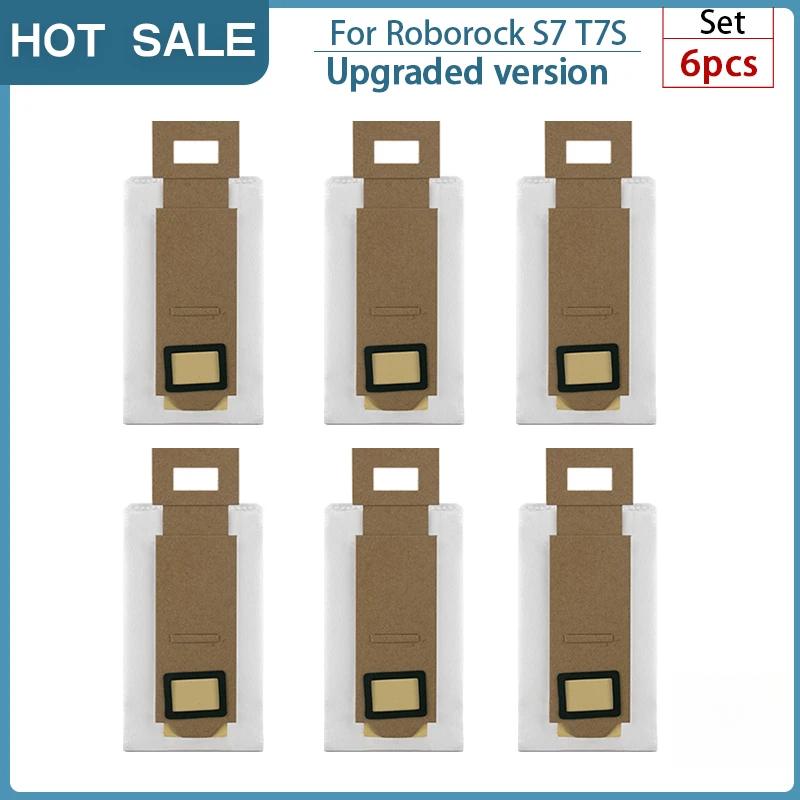 For Roborock S7 Dust bag Accessories T7S T7S Plus S7 Plus Garbage Bags Robot Replacement Vacuum Cleaner Bags Spare Parts