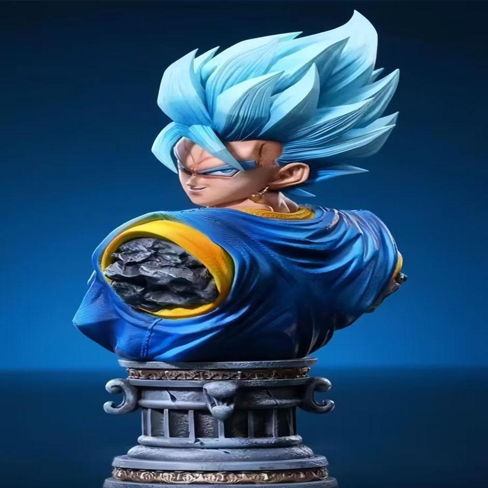 New 36cm Anime Dragon Ball Super Saiyan Vegito GK Statue Doll Peripheral Model Collection Toy Decoration Birthday Gift