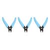 3pcs Stainless Steel Cuticle Cutter Automatic   Anti Slip Rhinestone Remover Cuticle Nippers Trimmer