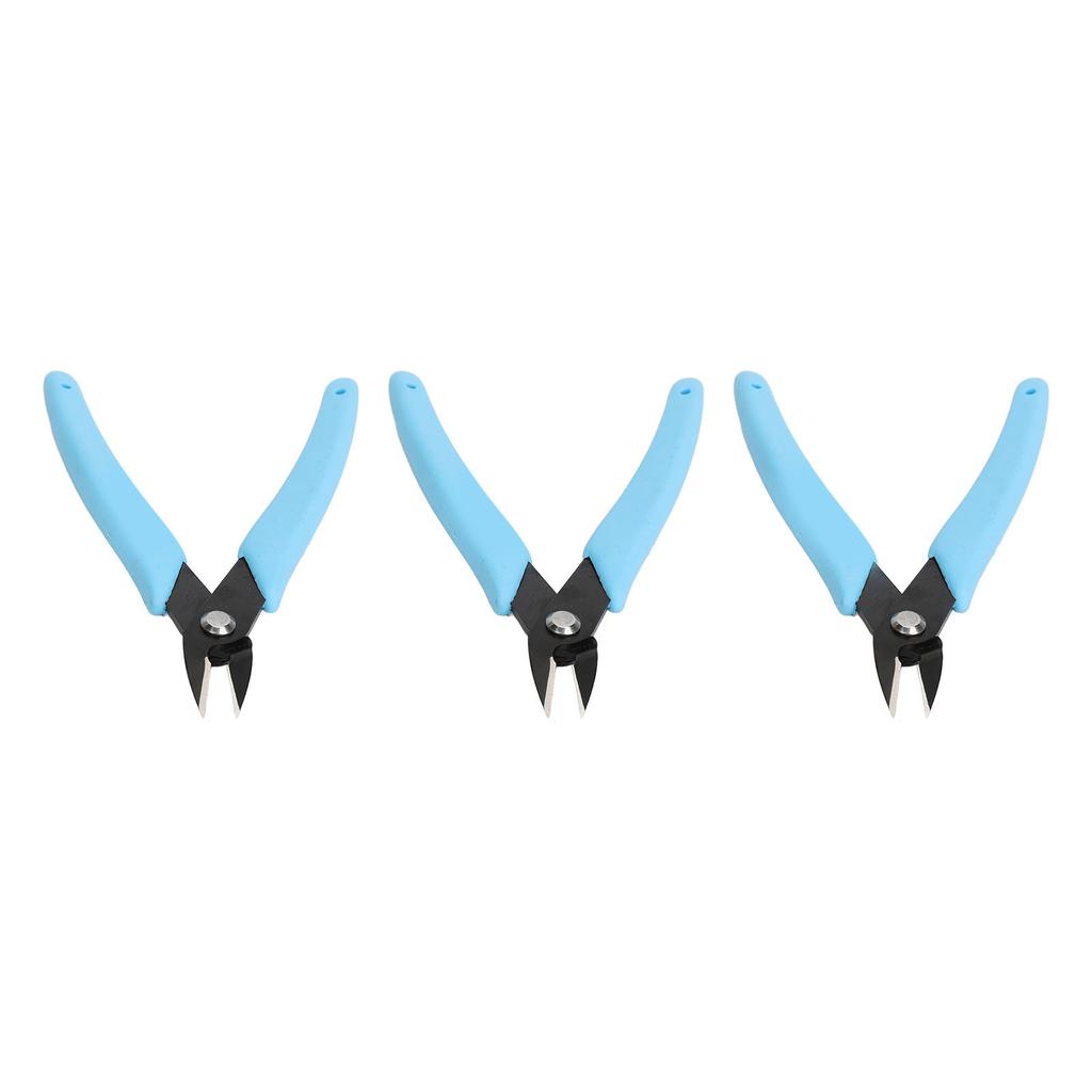 3pcs Stainless Steel Cuticle Cutter Automatic Anti Slip Rhinestone Remover Cuticle Nippers Trimmer